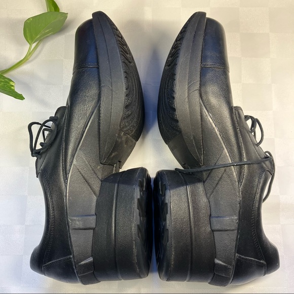 Z-COIL Back Pain Relief Coil Comfort Orthotic Therapeutic Black Dress Shoes, 12 - Picture 4 of 13